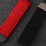 Car Styling Emblem Alloy Keyring Motorcycle Suede Leather Keychain For Honda Mugen Power Civic Accords CRV Hrv Jazz CBR VTEC VFR