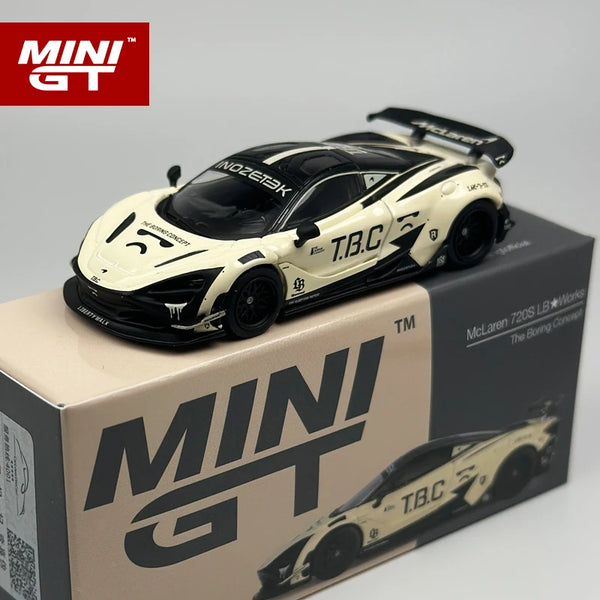 MINIGT 1:64 McLaren 720S LB★Works TBC Beige Alloy Automodell 1083
