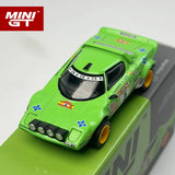 MINIGT 1:64 Lancia Stratos HF#4 Rallye-Meister Spanien 1979 MGT Leichtmetallmodell 1050
