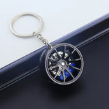 3D BBS hub keychain for men key ring disc brake keychain wheel rim key chian key holder creative portachiavi chaveiro llaveos