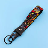 Anime Eye Eagle Beak Keychain Cartoon Character Wrist Lanyard Car Keyring Fashion Bag Accessory Manga Lover Collectible Gift