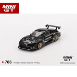 MINIGT 1:64 Schwarzer RX7 LB Super Silhouette Reserve Legierungsautomodell 785 773