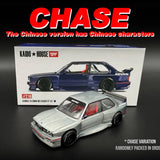 Kaido House AE86 BMW M3 Chase KHMG Legierungsauto-Modell 167 173 164 174 177 139 131 138 158 137 150 156 153 232 157 216 148 180 196