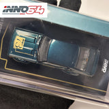 INNO 1:64 SKYLINE 2000 GTR KPGC110 Grün Legierungsauto-Modell