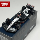 MINIGT 1:64 AlphaTauri AT04 #22 #21 Yuki Tsunoda Nyck de Vries 2023 F1 2023 Großer Preis von Australien Legierungsautomodell 726 727