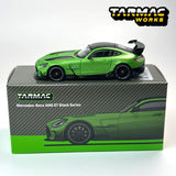 Tarmac Works 1:64 TW Mercedes Benz AMG GT Mattgrün Legierung Automodell Chase