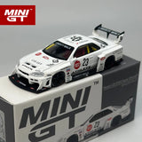MINIGT 1:64 Nissan LB-ER34 Super Silhouette S15 SILVIA ATHLETE/COLLET MGT Legierungsauto-Modell 1054 1059