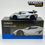 Tarmac Works 1:64 TW Koenigsegg Jesko Attack Silber Modellauto aus Legierung