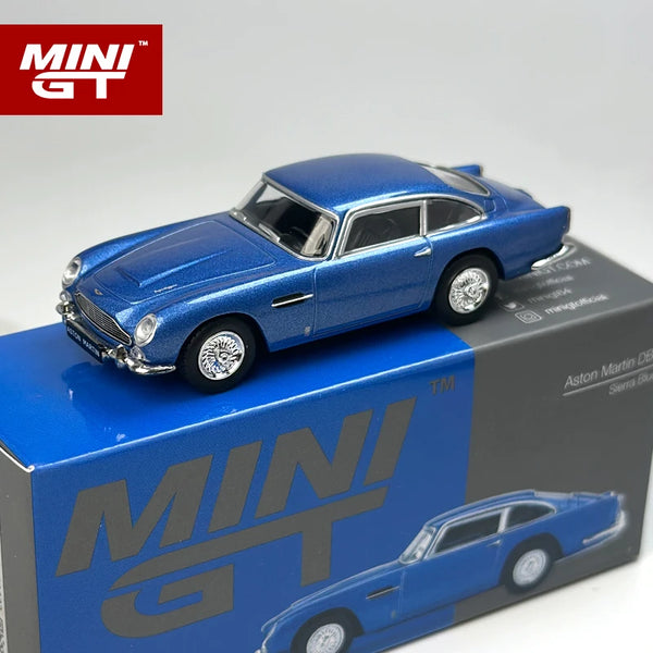 MINIGT 1:64 Aston Martin DB5 Sierra Blue MGT Modellauto 954