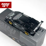 MINIGT 1:64 Lamborghini Countach LB-WORKS schwarzes Modellauto aus Legierung 1081