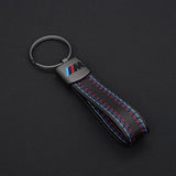 M Sport Styling Leather Car Emblem Keyring Key Chain for Bmw M 2 3 4 5 7 Series Performance G30 G32 X1 X3 X5 X6 X4 E61 E60 E31