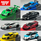 MINIGT 1:64 Porsche McLaren Lamborghini BMW Abarth Legierungsauto Modell 977 1052 1046 996 870 886 985 789 740 967 1053 1081 1055 1083