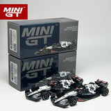 MINIGT 1:64 AlphaTauri AT04 #22 #21 Yuki Tsunoda Nyck de Vries 2023 F1 2023 Großer Preis von Australien Legierungsautomodell 726 727