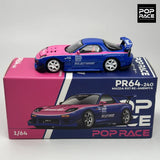 POPRACE 1:64 RX7 RE Legierungsautomodell 240