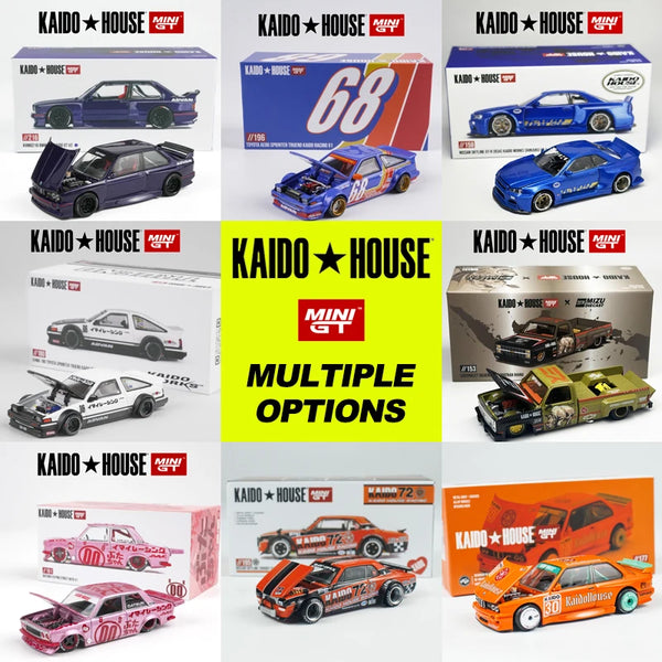 Modellino auto in lega Kaido House AE86 BMW M3 Chase KHMG 167 173 164 174 177 139 131 138 158 137 150 156 153 232 157 216 148 180 196