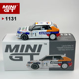 MINIGT 1:64 Lancia Delta HF Integrale Evoluzione #1 MGT Modellauto aus Legierung 1131