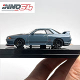 INNO 1:64 TOP SECRET R32 GTR Stealth Grey JDM alloy Automodell
