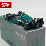 MINIGT 1:64 Aston Martin AMR24 #14 Fernando Alonso 2024 F1 Legierungsmodell 999