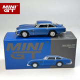 MINIGT 1:64 Aston Martin DB5 Sierra Blue MGT Modellauto 954