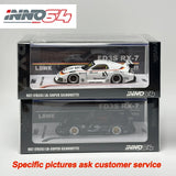 INNO 1:64 RX7 (FD3S) LB-SUPER SILHOUETTE Schwarz-Weiß Automodell-Sammlungsdekor