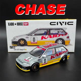 Kaido House MINIGT Civic EF Kanjo V1 KHMG Legierungsautomodell 139 Chase