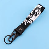 Anime Eye Eagle Beak Keychain Cartoon Character Wrist Lanyard Car Keyring Fashion Bag Accessory Manga Lover Collectible Gift