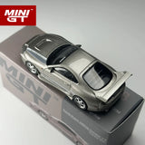 MINIGT 1:64 Toyota Supra VeilSide Combat V-II Combat Grey Diecast-Automodell 978
