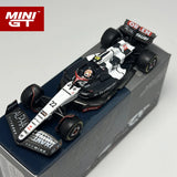 MINIGT 1:64 AlphaTauri AT04 #22 #21 Yuki Tsunoda Nyck de Vries 2023 F1 2023 Großer Preis von Australien Legierungsautomodell 726 727