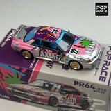 POPRACE 1:64 GTR R32 #22 Legierungsauto Modell 103