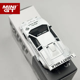 MINIGT 1:64 Lamborghini Countach LB-WORKS Weiß 2024 Metallauto Modell 966