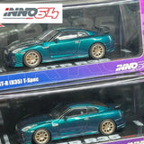 INNO 1:64 GTR R35 T-SPEC Midnight Purple Modellauto-Dekoration aus Legierung