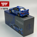 MINIGT 1:64 Subaru Impreza WRC99 2000 Akropolis-Rallye MGT Leichtmetall-Automodell 1078