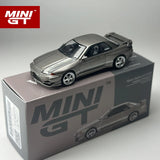 MINIGT 1:64 Nissan Skyline GTR R32 VeilSide Combat C-I Gem Red White Grey Alloy Car Model 987 971 1066