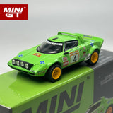 MINIGT 1:64 Lancia Stratos HF#4 Rallye-Meister Spanien 1979 MGT Leichtmetallmodell 1050