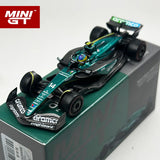 MINIGT 1:64 Aston Martin AMR24 #14 Fernando Alonso 2024 F1 Legierungsmodell 999