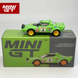 MINIGT 1:64 Lancia Stratos HF#4 Rallye-Meister Spanien 1979 MGT Leichtmetallmodell 1050