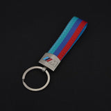 M Sport Styling Leather Car Emblem Keyring Key Chain for Bmw M 2 3 4 5 7 Series Performance G30 G32 X1 X3 X5 X6 X4 E61 E60 E31