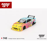 MINIGT 1:64 LB Super Silhouette S15 SILVIA LB KUMA MGT Legierungsauto-Modell 743