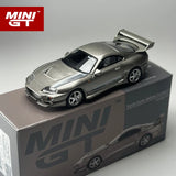 MINIGT 1:64 Toyota Supra VeilSide Combat V-II Combat Grey Diecast-Automodell 978