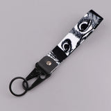 Anime Eye Eagle Beak Keychain Cartoon Character Wrist Lanyard Car Keyring Fashion Bag Accessory Manga Lover Collectible Gift