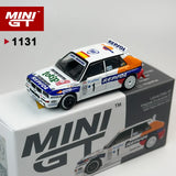 MINIGT 1:64 Lancia Delta HF Integrale Evoluzione #1 MGT Modellauto aus Legierung 1131