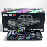Kaido House 174 MINIGT Chevrolet Silverado KAIDO HKS V1 Leichtmetallauto-Modell Chase