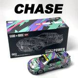 Kaido House Skyline GTR R33 HKS V1 KHMG Legierungsautomodell 129 Chase