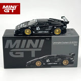 MINIGT 1:64 Lamborghini Countach LB-WORKS schwarzes Modellauto aus Legierung 1081