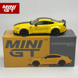 MINIGT 1:64 LBWK FORD MUSTANG Triple Yellow Metallmodell 1077